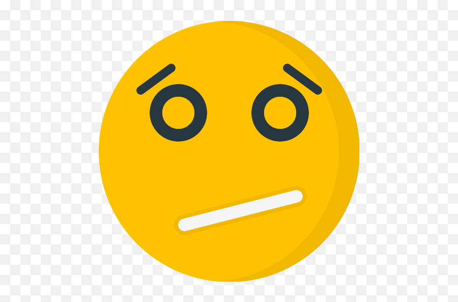 Confused Face Vector Svg Icon - Confuse Face Icon Png Emoji,Confused Face Emoticon