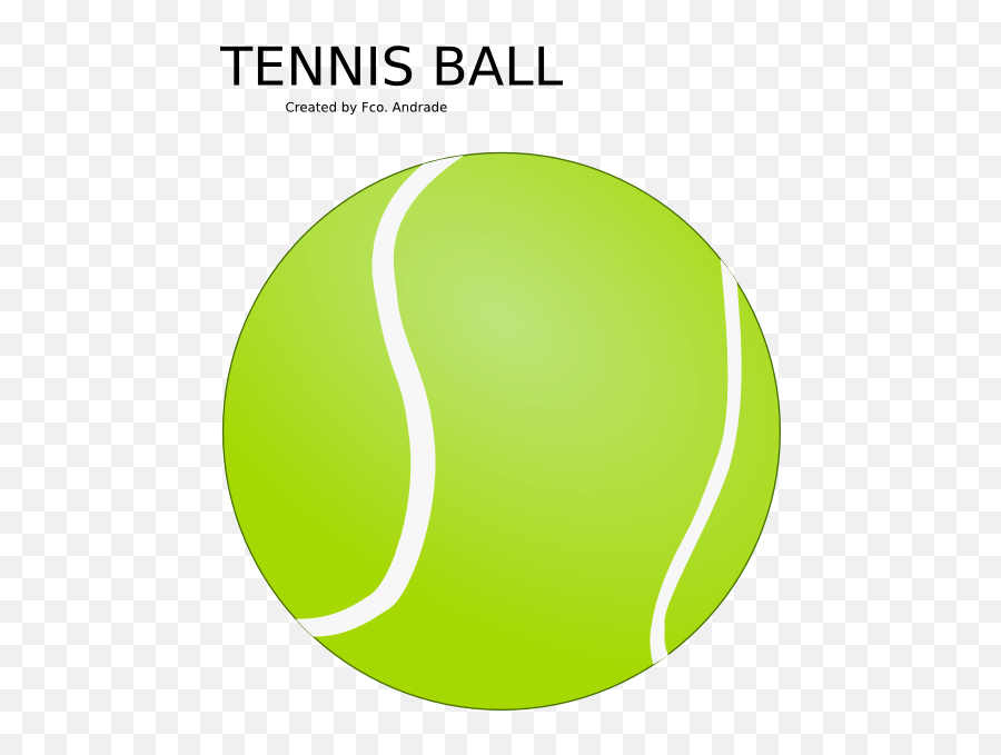 Bulldog Netters Split With Ottawa - Cartoon Clip Art Tennis Ball Emoji,Printable Half Emojis