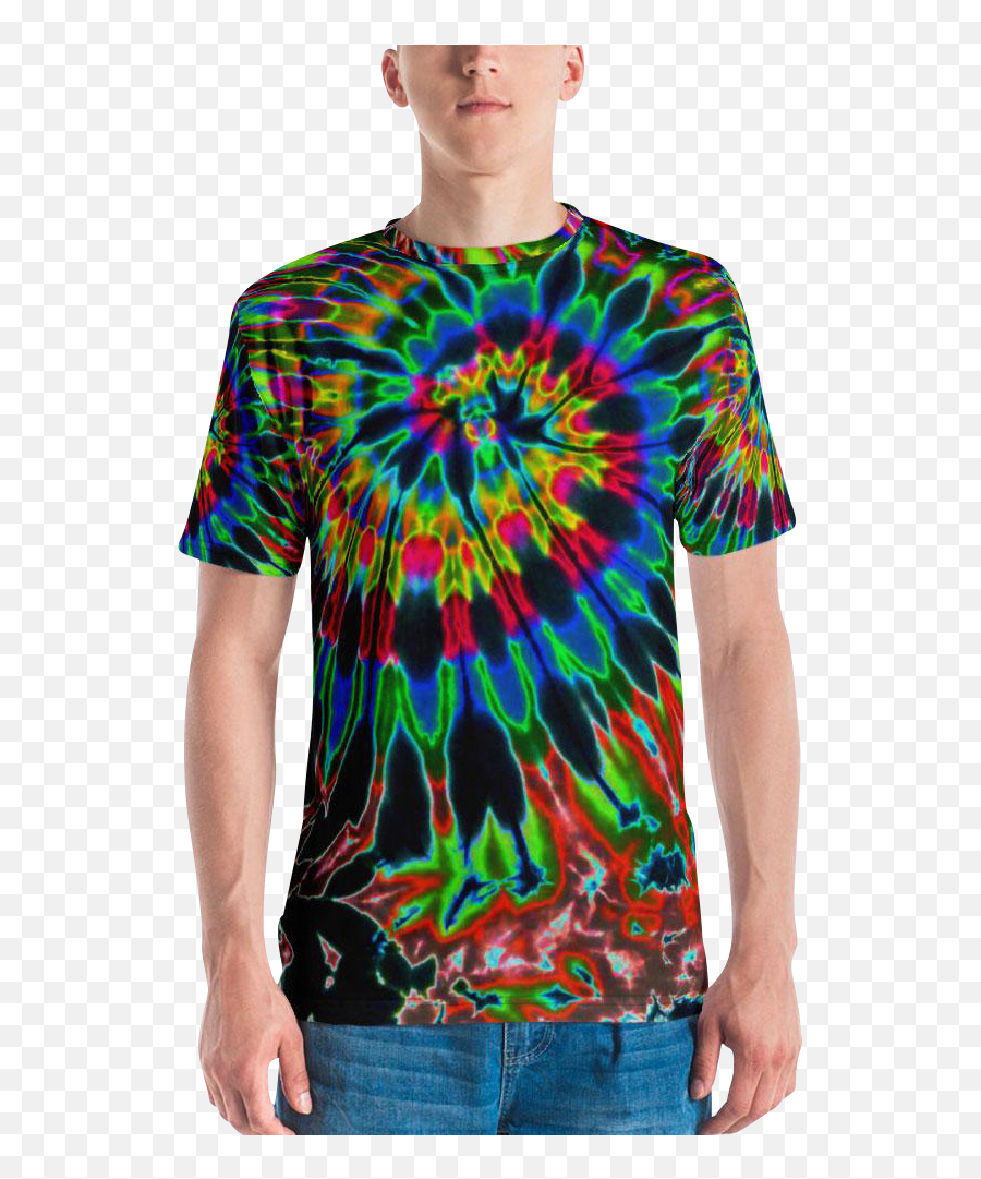 Tie Dye Second Spiral Print T - Shirt Camelflage Shirt Emoji,How To Do A Nails With A Printable Emojis