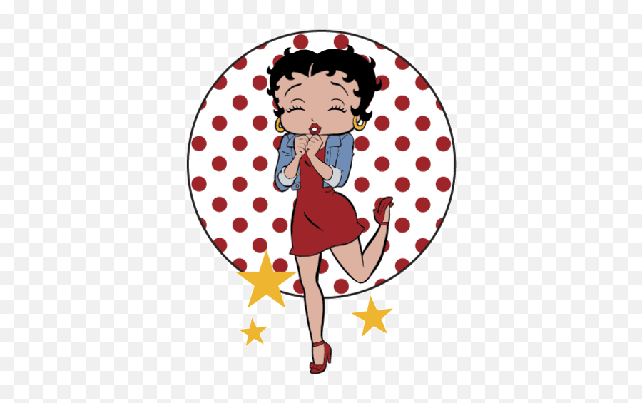 Black Betty Boop Bare Tree Boop - Black Betty Boop Png Emoji,Betty Boop Emoji
