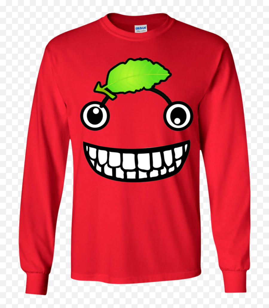 Old Guava Juice Logo Long T - Shirt U2013 Newmeup Emoji,Long Neck Emoticon