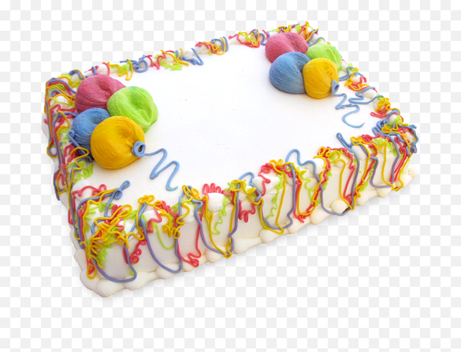 Busken Bakery Birthday Cakes - Sheet Cake Birthday Cake Emoji,Facebook Cake Emoticon
