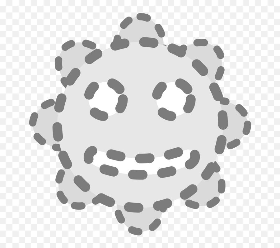 Paw Blackandwhite Polka Dot Png Clipart - Clip Art Emoji,Paw Emoticon Png