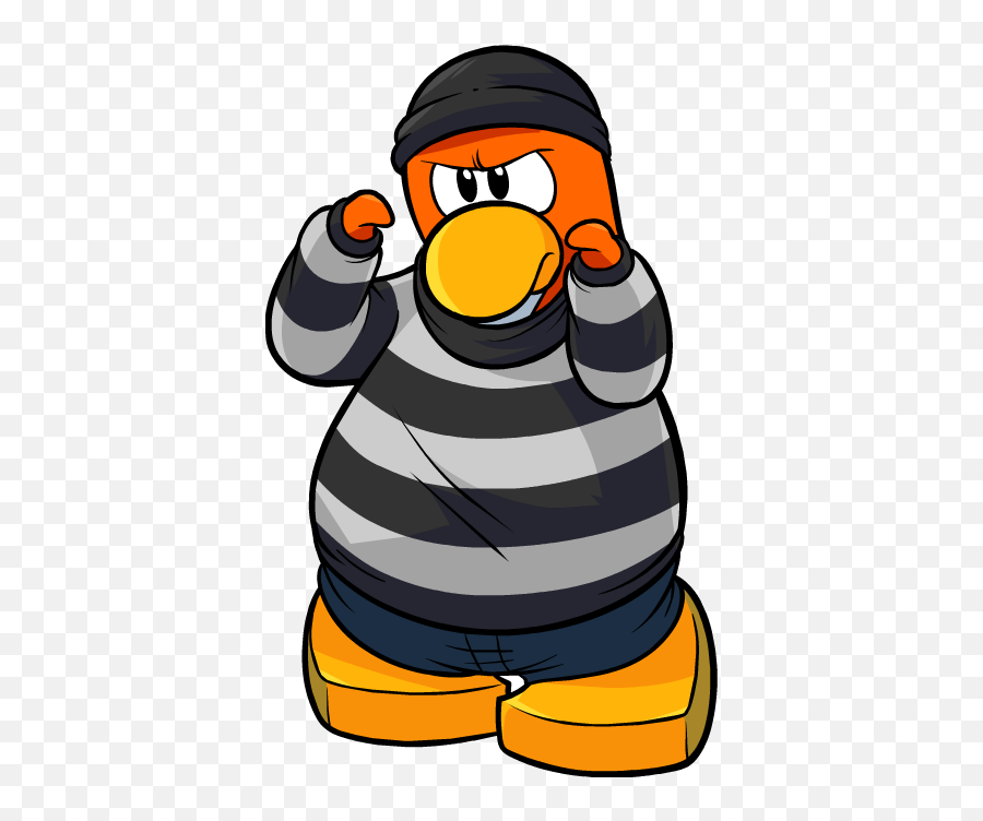 Club Penguin Wiki - Penguin Robbers Png Emoji,Robber Emoji Png