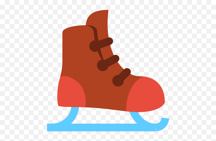 Ice Skate Icon - Ice Skate Clip Art Emoji,Ice Skating Emoji