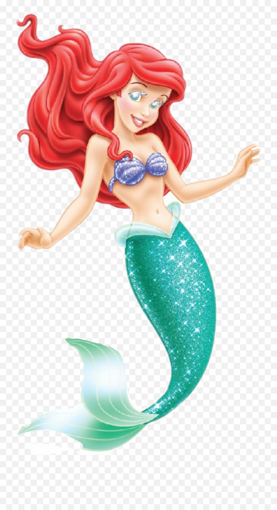 Little Mermaid Sticker - Ariel Mermaid Emoji,Little Mermaid Emoji