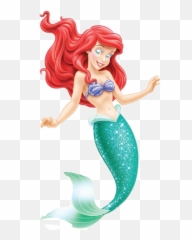 Little Mermaid Sticker - Ariel Mermaid Emoji,Little Mermaid Emoji