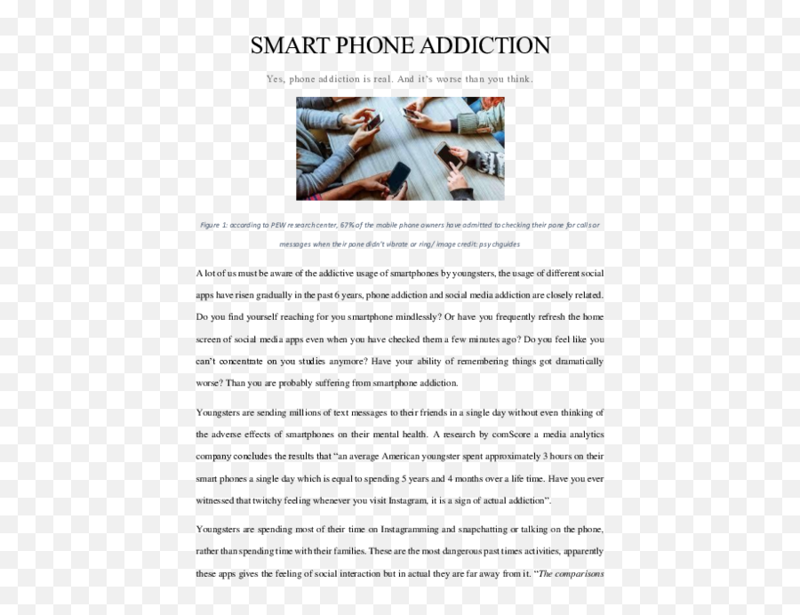 Impact Of Cell Phones Research Papers - Document Emoji,The Effects Of Cell Phone Use And Emotion-regulation Style On College Students
