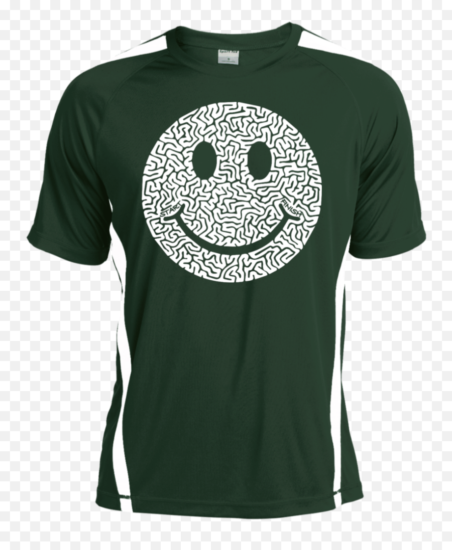 White Smiley Face Maze T Emoji,:ddd Emoticon