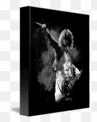 Guitar God - Jimmy Page By William Walts Zeppelin Emoji,Jimmy Page With Guitar Showing Emotion Pics