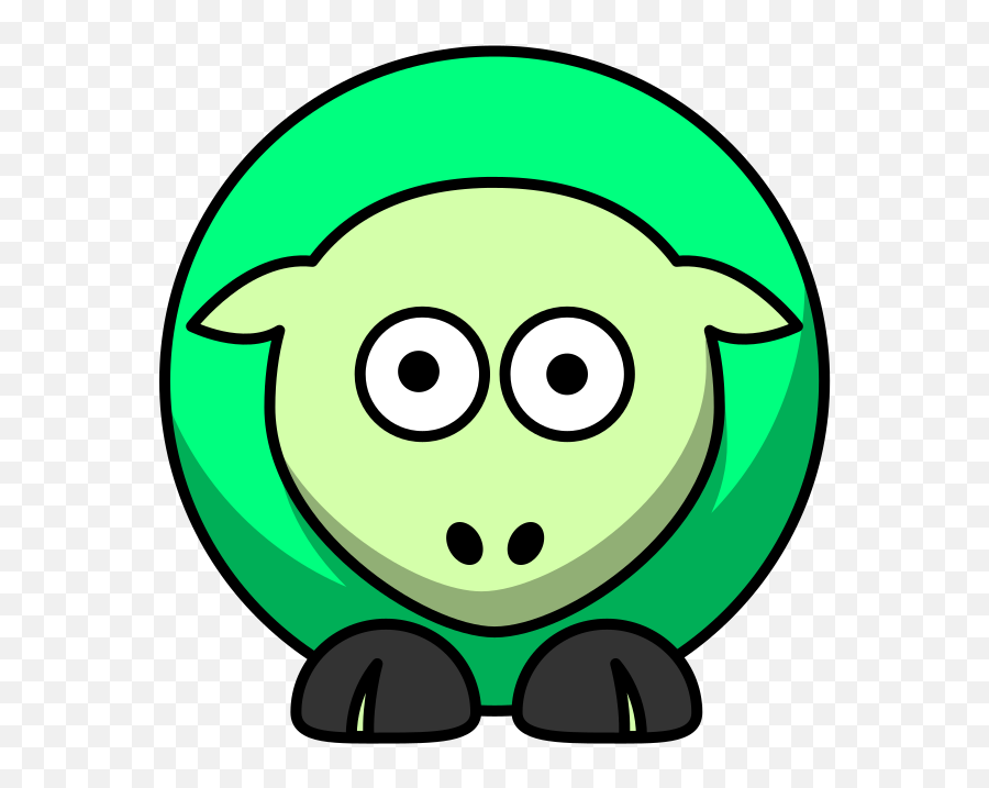 Sheep Looking Right Svg Vector Sheep Looking Right Clip Art Emoji,Doubt Look Emoticon