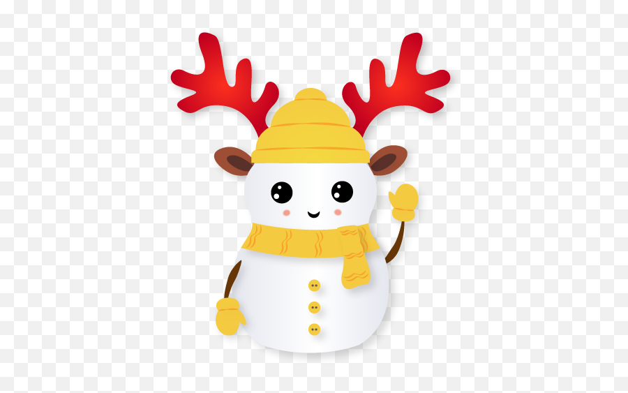 Little Snowman - Christmas Holiday Emoji By Andromeda,Snowman Emoji'