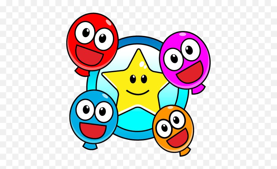 Pop Smiley Balloons - Happy Emoji,Emoticon Balloons