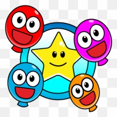 Pop Smiley Balloons - Happy Emoji,Emoticon Balloons