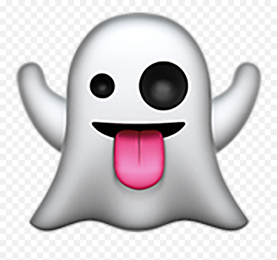 Download Ghost Emoji Ios 12 - Ios Ghost Emoji Transparent,Ios Moon Emoji