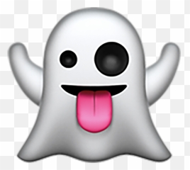Download Ghost Emoji Ios 12 - Ios Ghost Emoji Transparent,Ios Moon Emoji