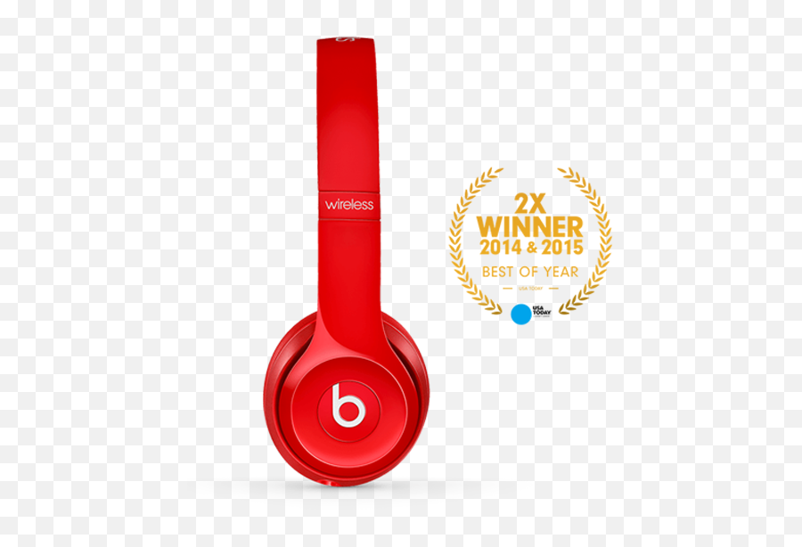 Beats Mhnh2ama Solo2 Wireless Bluetooth On - Ear Headphones White Portable Emoji,Emotion Headsets