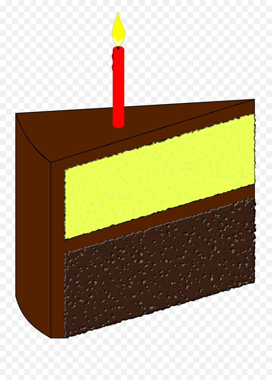 Library Of Slice Of Cake Banner Royalty - Fatia De Bolo Com Vela Png Emoji,Slice Of Cake Emoji