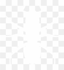 White Ant 3 Icon - Ant Png White Logo Emoji,Ant Emoticon