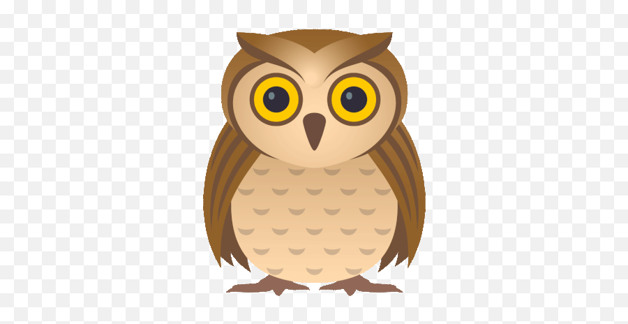 Owl Joypixels Gif - Owl Joypixels Looking Discover U0026 Share Soft Emoji,Roll Eyes Emoji Gif