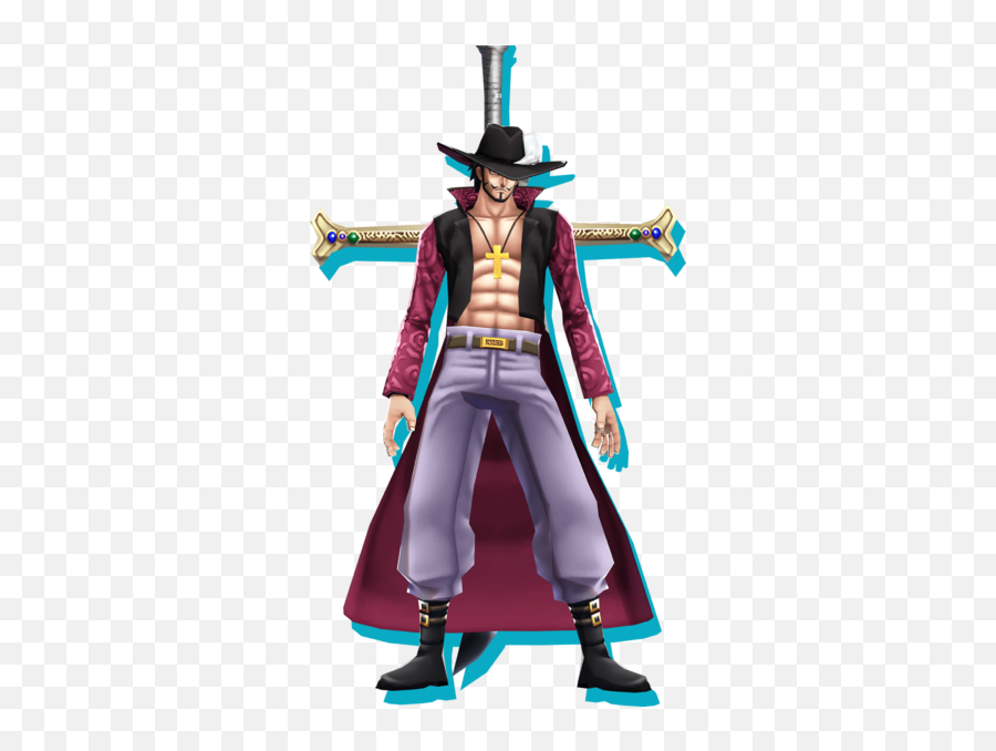 Dracule Mihawk One Piece Wiki Fandom - Fictional Character Emoji,Emotion Java Mochila De Carrit