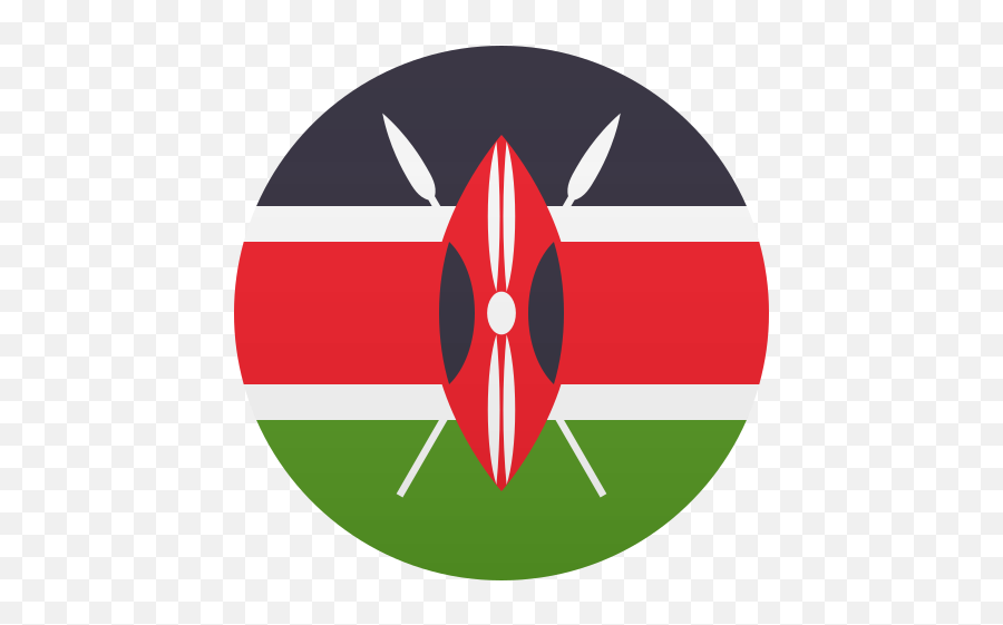 Kenya To Copy Paste - Kenya Flag Round Icon Emoji,Rainbow Flag Emoji