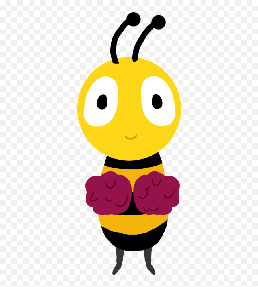 Bee Cook Sticker By St For Ios Android - Happy Emoji,Android Bee Emoji