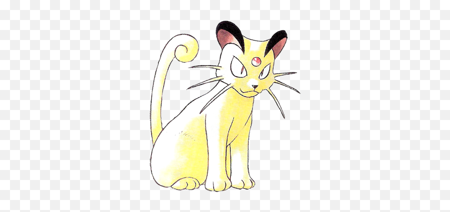 The Pokémon Sprite Guy 53 Persian - Pokemon Persian Original Art Emoji,Emotion Pokemon Viola