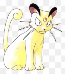 The Pokémon Sprite Guy 53 Persian - Pokemon Persian Original Art Emoji,Emotion Pokemon Viola