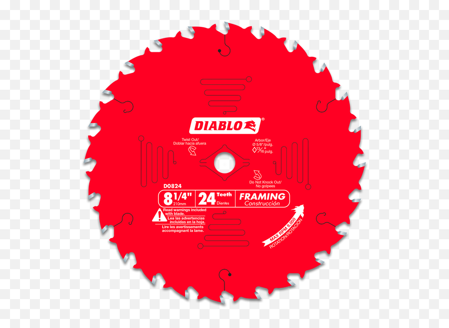 8 - 14 In X 24 Tooth Framing Saw Blade Diablo Saw Blades Emoji,Blade & Soul Emojis