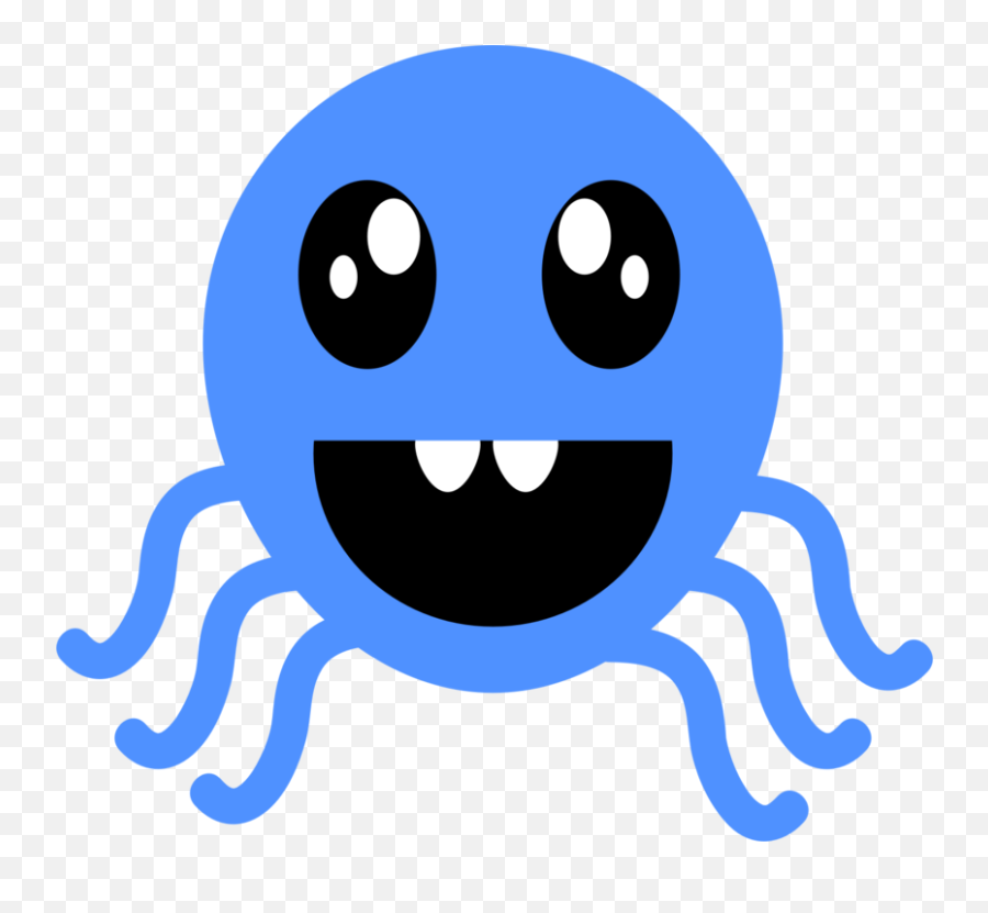 Emoticon Smiley Smile Png Clipart - Happy Emoji,:octopus: Emoticon