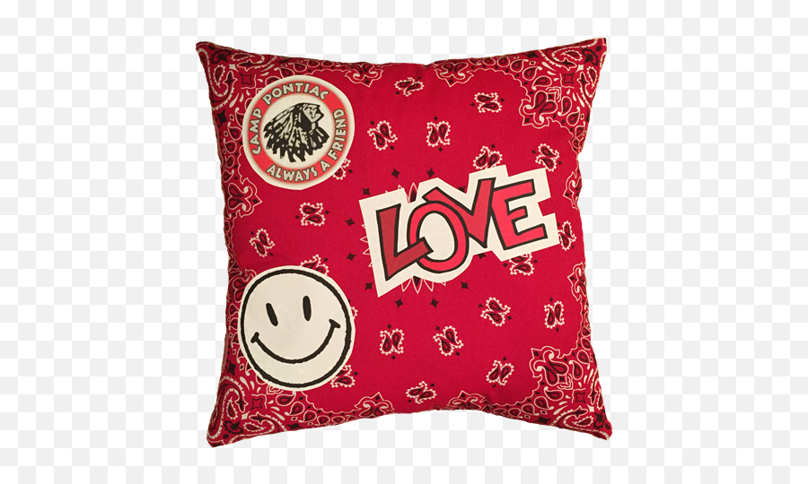 Awesome Camp Bandana Order - Decorative Emoji,Customize Emoji Pillow