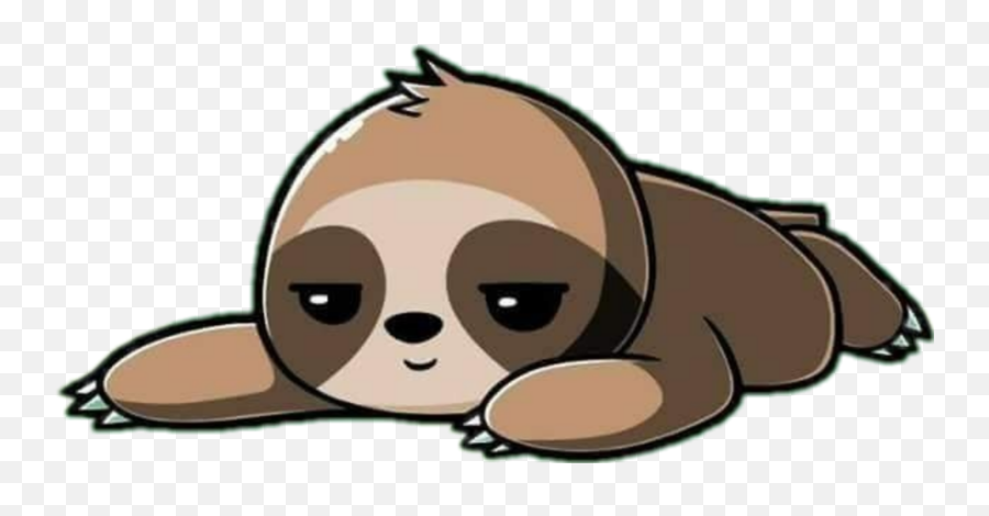 Download Cartoon Sloth Png Clipart - Cartoon Sloth Png Emoji,New Sloth Emojis