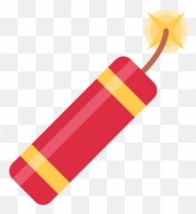 Firecracker Emoji Clipart Free Download Transparent Png - Firecracker Emoji,Explode Emoji