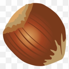 Hazelnut Clipart Free Download Transparent Png Creazilla - Transparent Hazelnut Clipart Emoji,Nuts Emoji
