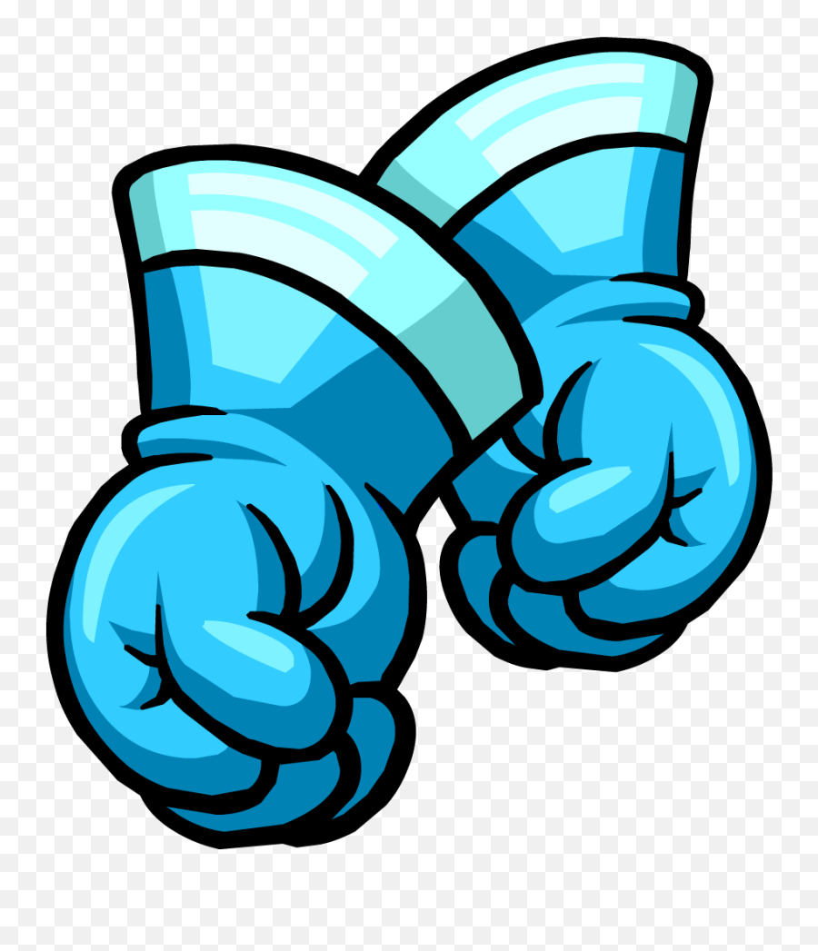 Freezing Super Gloves Club Penguin Wiki Fandom - Drawing Emoji,Freezingt Cold Emoticon