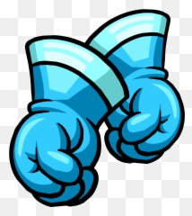 Freezing Super Gloves Club Penguin Wiki Fandom - Drawing Emoji,Freezingt Cold Emoticon