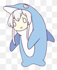 Gachalife Mumble In A Dolphin Costume - Gif Dolphin On Wheels Gif Emoji,Mumbling Emoji