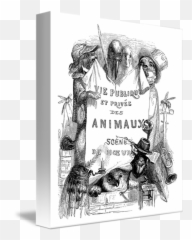 Grandvilles Animals Title Illustration - Sketch Emoji,Moe No Emotion