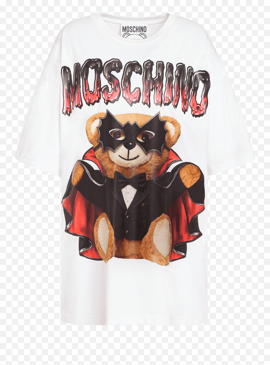 Moschino Tee Cheap Online - Moschino White Bear T Shirt Emoji,Eli Manning No Emotion