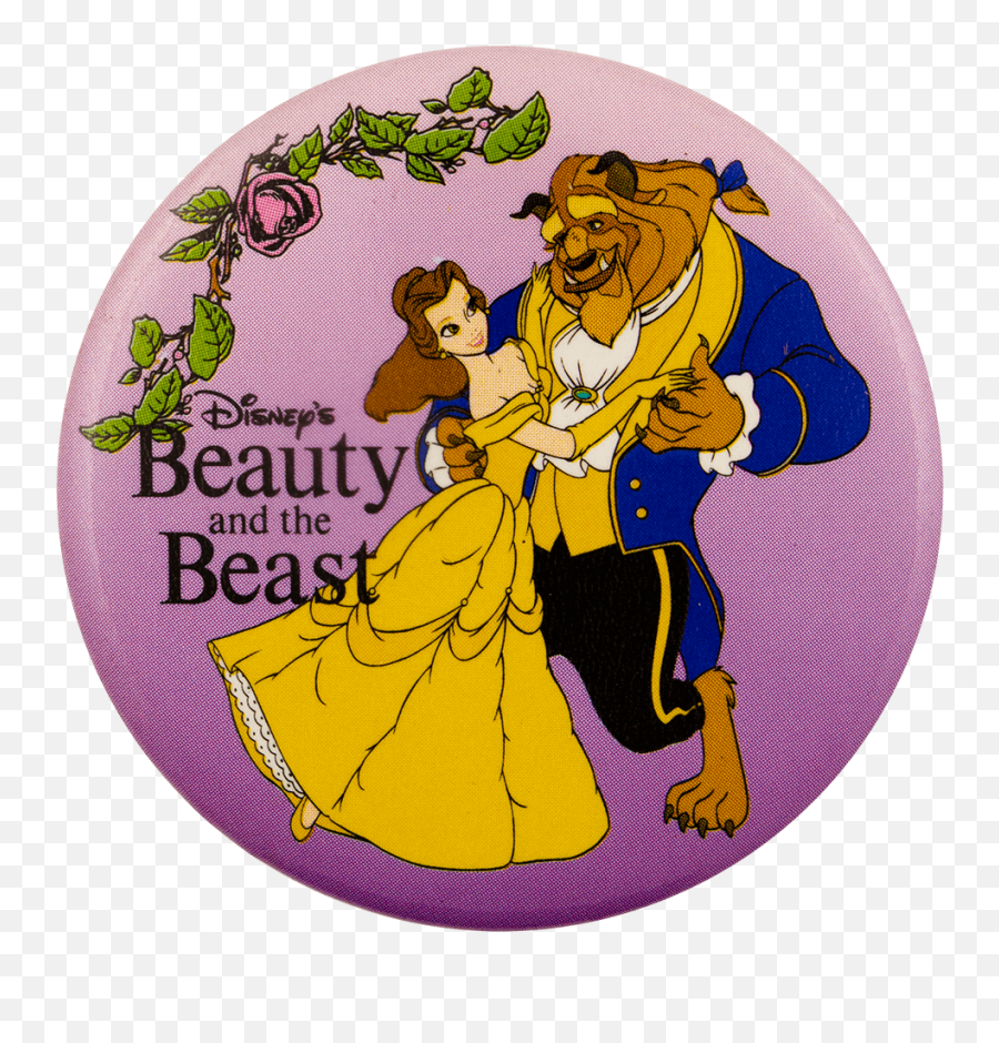 Beast Floral - Beauty And The Beast Circle Emoji,What Emotion Does Beauty And The Beast Song Share