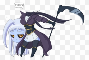 Dullahans On Tumblr - Dullahan Female Emoji,Nichijou Mai Showing Emotion