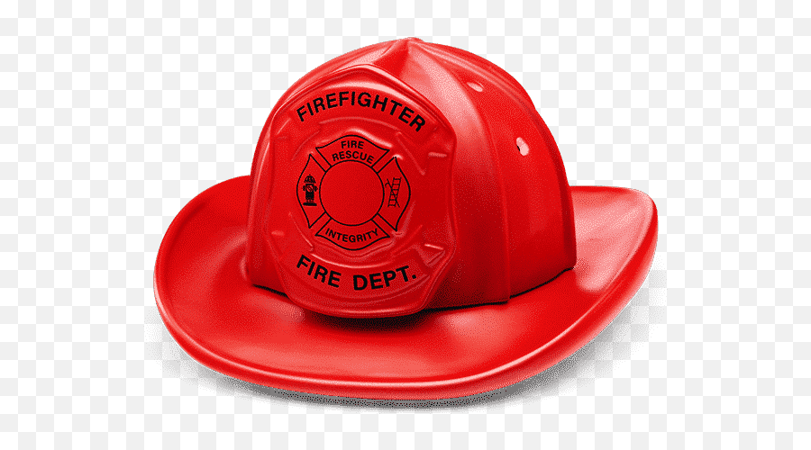 Out Firefighter Hat Scentsy Warmer - Scentsy First In Last Out Warmer Emoji,Emotion And Firehat