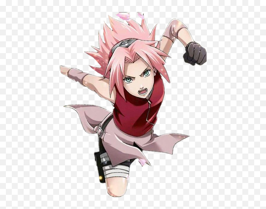 Sakura Haruno Naruto Picsart Sticker - Transparent Background Sakura Png Naruto Emoji,Haruno Sakura Emojis