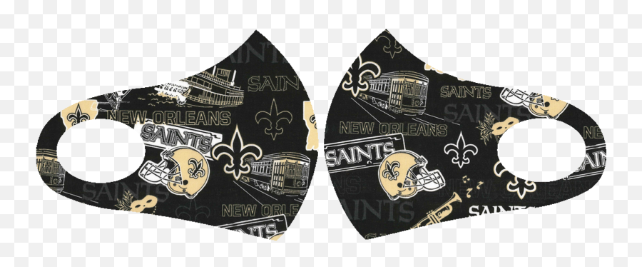 New Orleans Saints Face Mask - Teesoy Shirt New Orleans Saints Emoji,New Orleans Saints Emoji