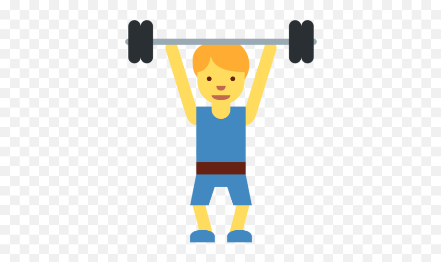 Weight Lifter Emoji Meaning With - Emoji Weights,Workout Emoji