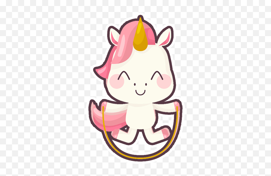 Unicorn By Kimberly - Sticker Maker For Whatsapp Emoji,Cool Girly Pictures Cartoon Emoji