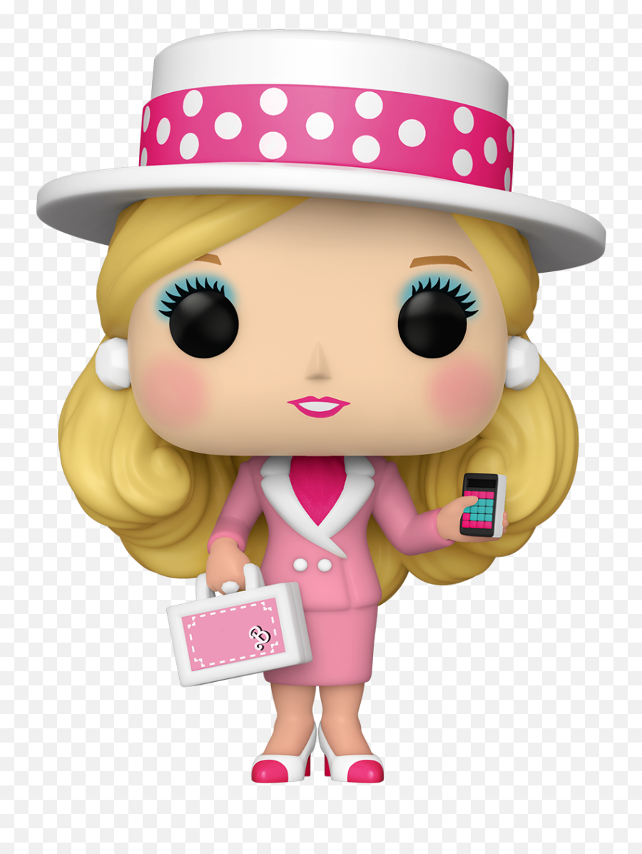 Funko Pop Vinyl Barbie - Business Barbie Emoji,Emotions Bear Mattel Belinda
