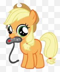 Gamer Applejack - Visual Fan Art Mlp Forums Emoji,Apple Barrel Emoji