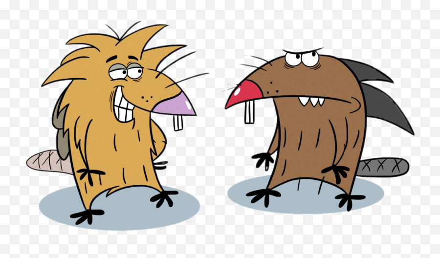 The Angry Beavers Cartoon Goodies Videos And Images Emoji,Ha Ha Ha Beaver Emoticon Gif